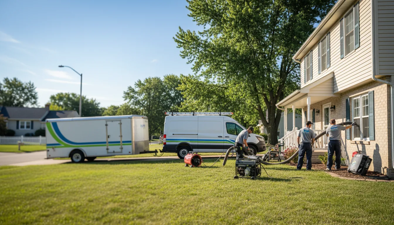 Flooded Basement Restoration And Cleanup With Repair in West Seneca, NY near me